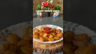 Trending recipe of crispy potato shots shorts recipe food snacks potato [upl. by Eimot]