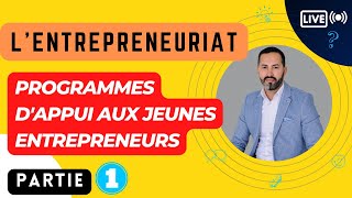 ENTREPRENARIAT  PROGRAMME DAPPUI AUX JEUNES ENTREPRENEURS PARTIE I [upl. by Bascomb]