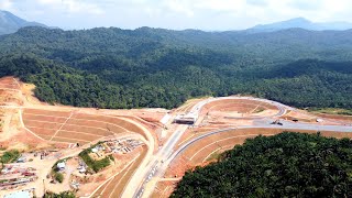 LTUCSR Chiku Interchange Jalan Kuala Krai  Gua Musang Simpang ke Aring  Tasik Kenyir [upl. by Anilatsyrc]