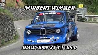 TROFEO VALLECAMONICA 2024  NORBERT WIMMER  BMW 2002 8V E1 2000  BY BELLUNOVIDEO [upl. by Hayashi855]