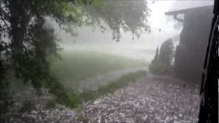 Hailstorm OFallon IL April 28 Hail 042812 [upl. by Kowtko873]