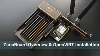 Zimaboard Overview  OpenWRT Installation amp Performance Test [upl. by Nosylla]