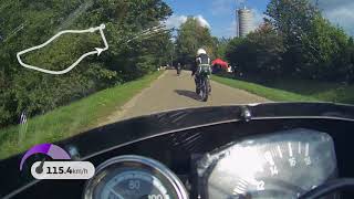 Classic TT Basse 2018 50cc race 2 Kreidler van veen 53 [upl. by Bertasi780]