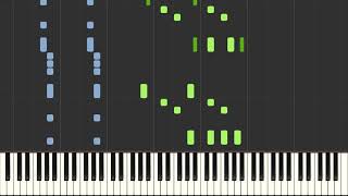 Pirates of the Caribbean  Hes a Pirate Patrik Pietschmann Piano Tutorial Synthesia [upl. by Gingras859]