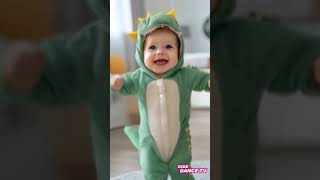 Cute baby dancing with the Scooby Doo Pa Pa song [upl. by Nnylkoorb]