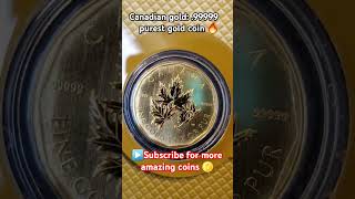 2007 Canada 1oz Gold Maple Leaf 99999 pure gold from Royal Canadian Mint 🔥🪙 [upl. by Enialahs320]