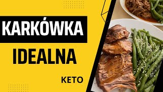 Idealna KARKÓWKA KETO obiad Szarpana wieprzowina [upl. by Cheney457]