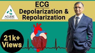 ECG Depolarization and Repolarization by DrShantanu Joshi [upl. by Dinnage]