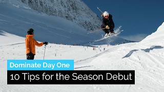 Dominate Day One 10 Tips for Freestyle Skiing Season Debut [upl. by Ramin550]