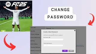 How to change Password in FC 25 FIFA 25 [upl. by Tasia]