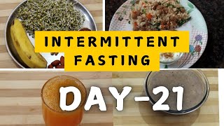 Day21 of my intermittent fasting  My weight update [upl. by Ariuqahs]