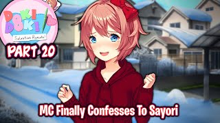 MC Finally Confesses To SayoriPart 20DDLC Salvation Remake MOD [upl. by Zelikow]