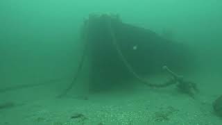 Georgian Bay Diving in Canada Marquette Wreck [upl. by Ennybor]