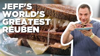 Jeff Mauros Worlds Greatest Reuben  The Kitchen  Food Network [upl. by Ytsirc539]