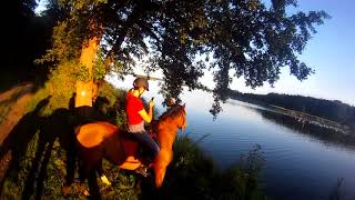 Horse riding  Poland [upl. by Wenger670]