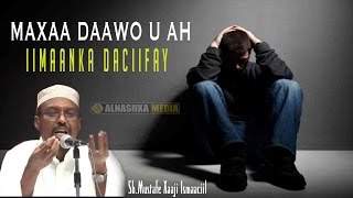 MAXAA DAAWO U AH IIMAANKA DACIIFAY ᴴᴰ┇ShMustafe Xaaji Ismaaciil [upl. by Finnegan821]