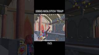 1v3 WITH MOLOTOV  SMART MOLOTOV TRAP  BATTLEGROUNDS MOBILE INDIA [upl. by Ennirroc]