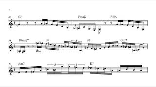 Chad LB  Scrapple from the apple Transcription [upl. by Albrecht591]