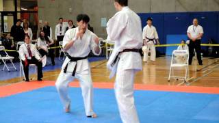 Local Kyokushin fight Victoria Cup [upl. by Slosberg]