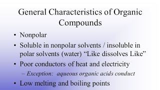 quotUnderstanding Organic Compounds Key Features and PropertiesquotquotIntroduction to Organic Compounds [upl. by Possing]