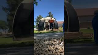 Ft Bubble tent at the park🛝☀️ shorts summervibes timelapse arizona viral leesluxuryoutings [upl. by Leal762]