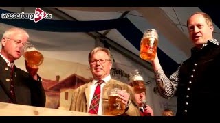 Wasserburger Frühlingsfest Festzug und Bieranstich [upl. by Eibloc]