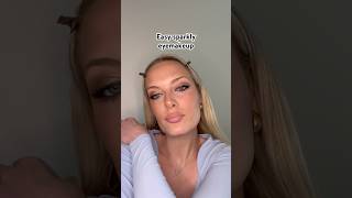 Easy sparkly eye makeup makeup eyemakeup makeuptutorial beauty viralvideo [upl. by Enedan]