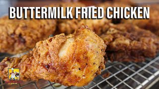 Buttermilk Fried Chicken Recipe  the Best Fried Chicken Recipe [upl. by Caprice]