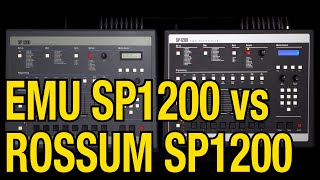 Emu SP1200 vs the Rossum Sound Comparison Shoot Out [upl. by Niela]