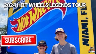 2024 Hot Wheels Legends Tour Miami  I WON THE BOULEVARD SET RAFFLE [upl. by Alger]