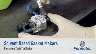 Solvent Based Gasket Makers Permatex Tech Tip Series [upl. by Eerat]