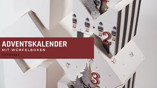 Adventskalender mit Würfelboxen [upl. by Nitreb]