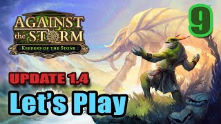 Against the Storm  Monastery of the Holy Flame Update 14 Full Gameplay  Keepers of the Stone 9 [upl. by Ossy]