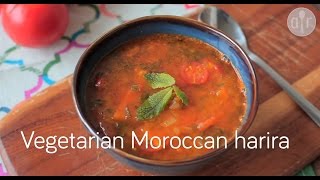 Vegetarian Moroccan harira  Video recipe [upl. by Lednik840]