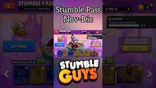 NUEVO STUMBLE PASS de NOVIEMBREDICIEMBRE en STUMBLE GUYS stumbleguys rmzgames [upl. by Nairret]