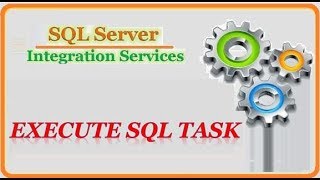 SSIS  Working with Execute SQL Task [upl. by Burhans]