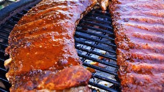 Memphis Style Rendezvous BBQ Pork Spare Ribs [upl. by Rasec]