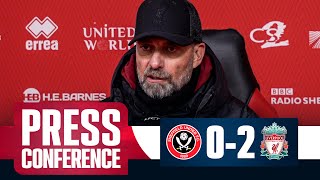 Klopp Confirms Joel Matips ACL Injury  Sheffield United 02 Liverpool  LFC Press Conference [upl. by End534]