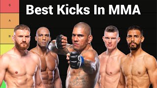 The Best Kickers In The UFC Ranked [upl. by Hanleigh]