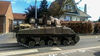 Sherman Firefly heading off to the street [upl. by Jaclyn]