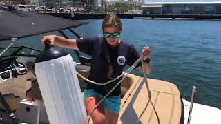 Portside Pier Docking in San Diego Bay [upl. by Fagaly4]