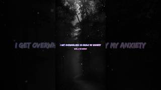 ROYAL amp SERPENT  I GET OVERWHELMED SO EASILY MY ANXIETY LYRICS [upl. by Irakuy]