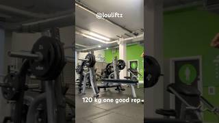 120 kg one clean rep [upl. by Alrats]