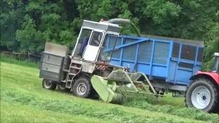 Fortschritt E 281 CMassey Ferguson 7480Zetor Crystal 12045 [upl. by Laraine]