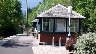 Arrochar and Tarbet railway station West Highland Line Scotland [upl. by Nimzzaj162]