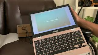 Unboxing Laptop Asus E210MA Intel N4020 [upl. by Notrem]