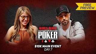 WSOP Main Event Day 7 with Kristen Foxen amp Brian Rast PREVIEW [upl. by Wiener]