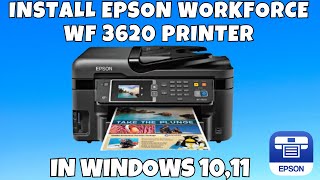 How To Download amp Install Epson WorkForce WF 3620 Printer Driver in Windows 1011 [upl. by Enedan]