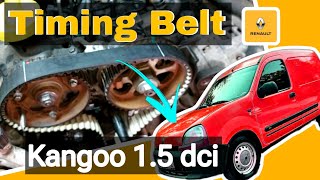 Kangoo 15 dci timing belt replacement [upl. by Spiegleman]