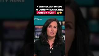 ITV Newsreader Nina Hossain drops Cbomb on air when saying Jeremy Hunt 😆😆 [upl. by Ahsemal]